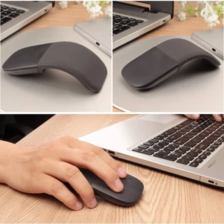 Bluetooth 4.0 Mouse พับเมาส์ไร้สาย Arc Touch Roller คอมพิวเตอร์ เงียบ เม้าส์ Ergonomic Slim Mice สําหรับ Microsoft