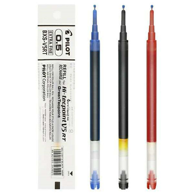 วันนี้แนะนํา Baile Refill BXS-V5RT Rollerball Pen Gel Refill 0.5mm Student Press Water Refill 0.7 Co