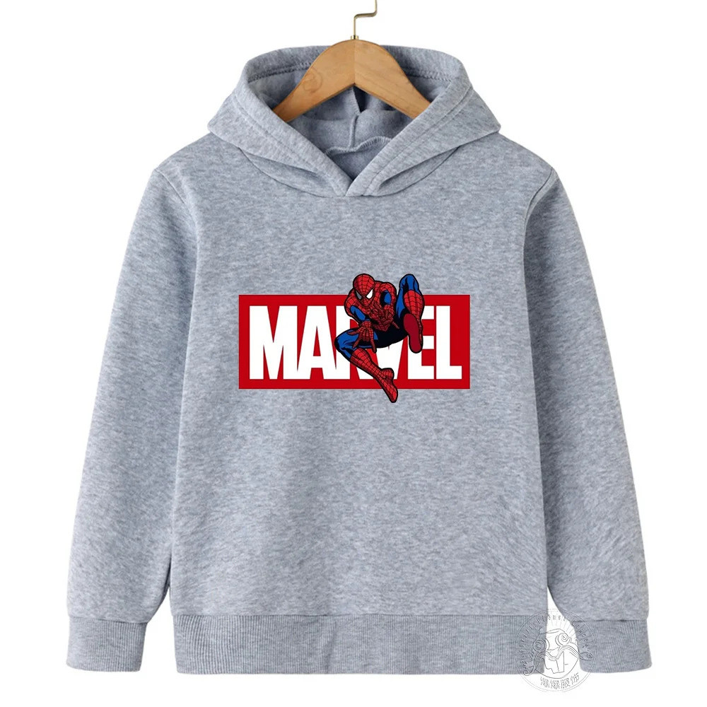 Spider-man Hoodie เด็กผู้หญิง สำหรับฤดูใบไม้ร่วง ของขวัญกลับโรงเรียน