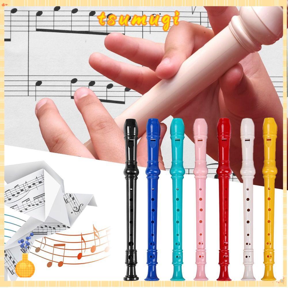 TSUMUGI ขลุ่ยยาวสําหรับของขวัญเริ่มต้นเด็กพลาสติก Clarinet
