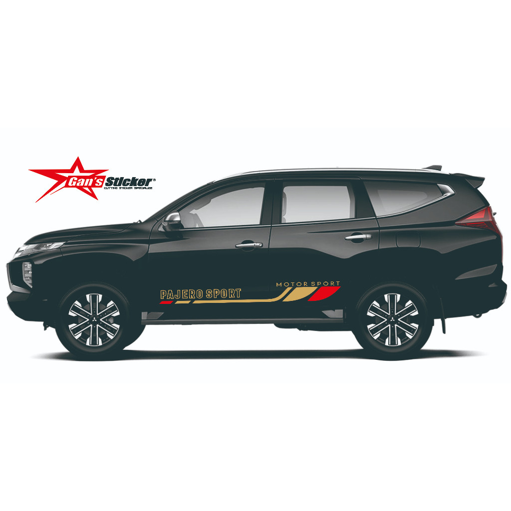 GNSTICKER สติ๊กเกอร์ PAJERO 2023 สติ๊กเกอร์ PAJERO SPORT STRIPING PAJERO SPORT
