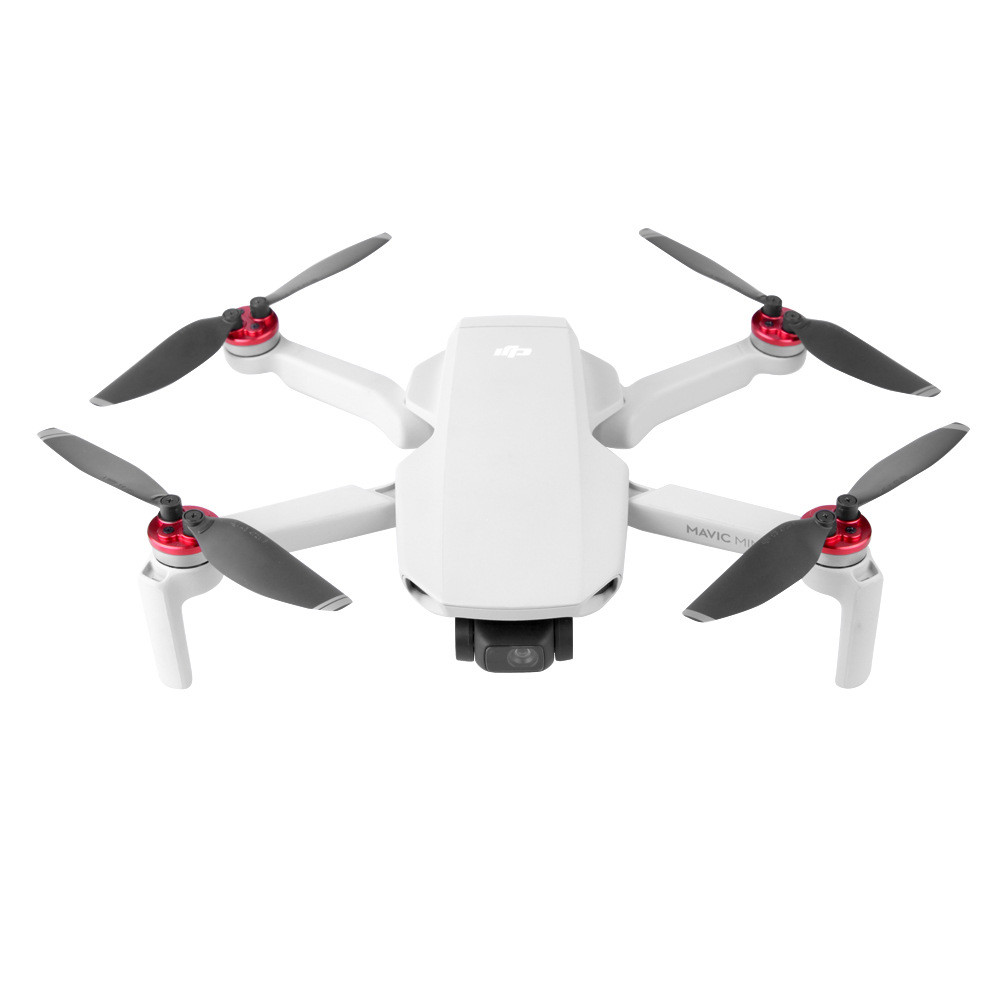 เหมาะสําหรับ DJI Mini 4K/2SE/2/SE Anti-Propeller Anti-Collision ฝาครอบมอเตอร์ MINI2SE อัพเกรด Pad ความสูงอลูมิเนียมฝาครอบมอเตอร์ MINI2 อุปกรณ์เสริม - รูปที่ 2