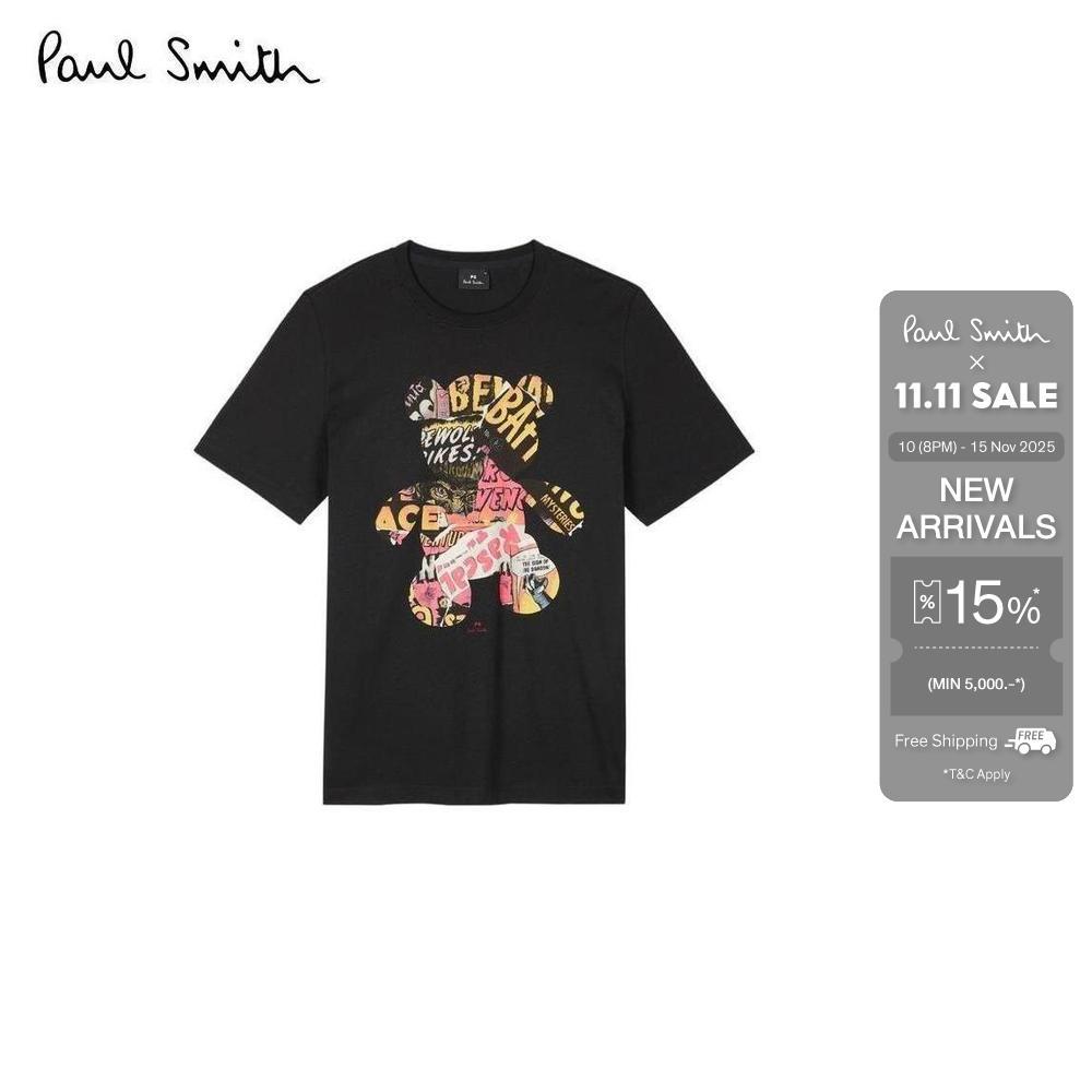 Paul Smith เสื้อยืดผู้ชาย รุ่น M2R-010R-TP5261-79 สี BLACK