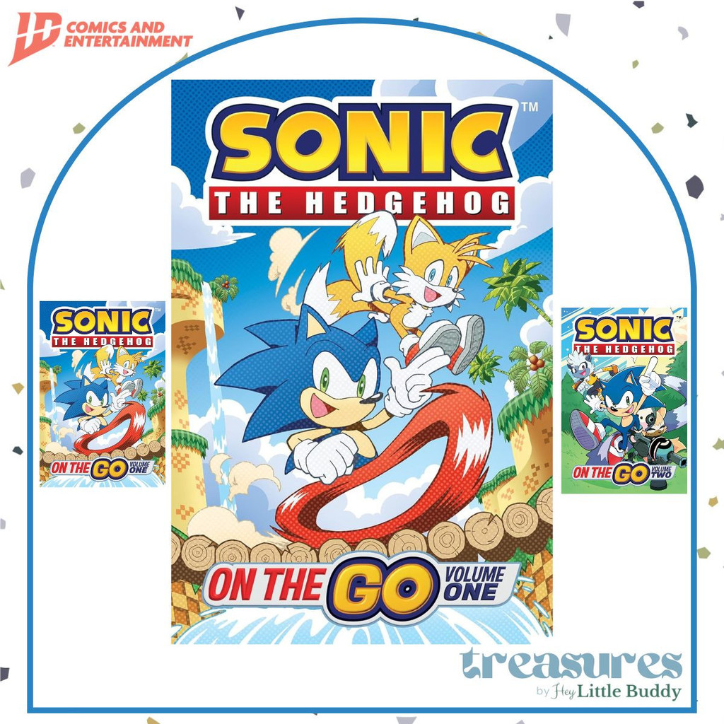Sonic the Hedgehog On The Go Vol. 1-2 Comic IDW