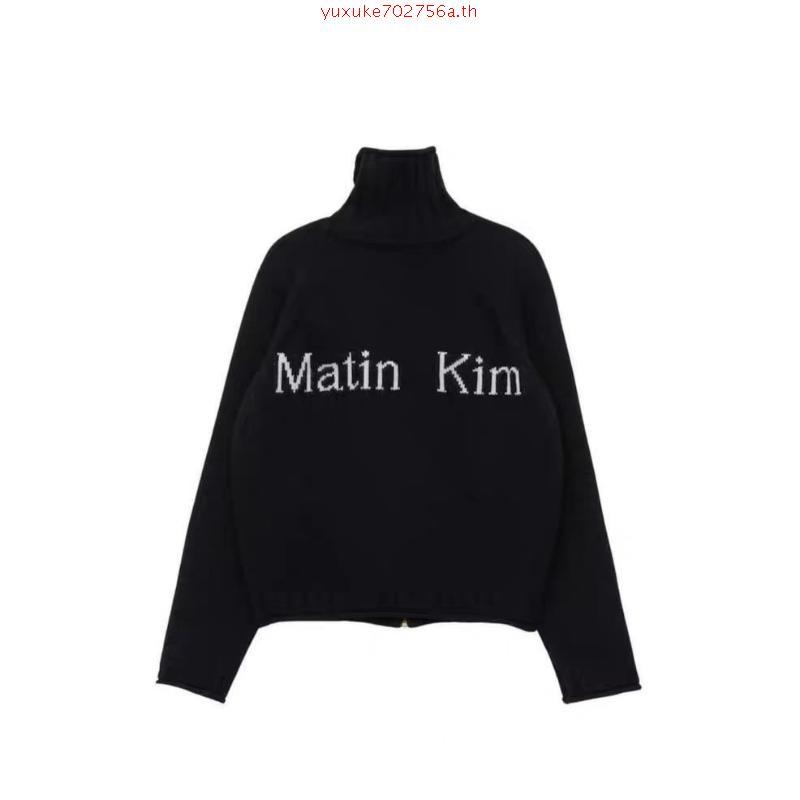 [SR-STUDIO] Matin kim เสื้อแจ็กเก็ตคาร์ดิแกน แขนยาว คอสูง สไตล์เกาหลี สําหรับผู้ชาย และผู้หญิง