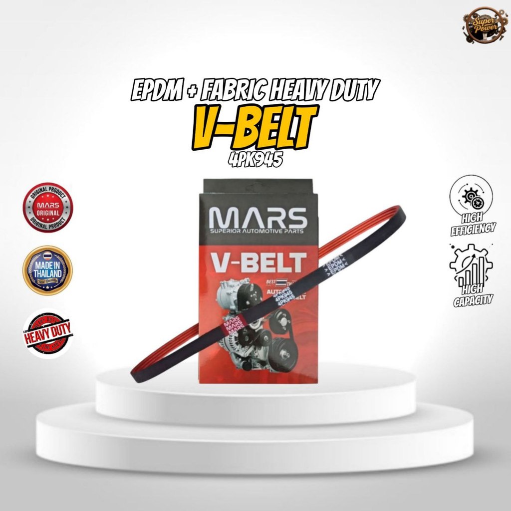 MARS FAN BELT / V-BELT สําหรับ PROTON PERDANA V6