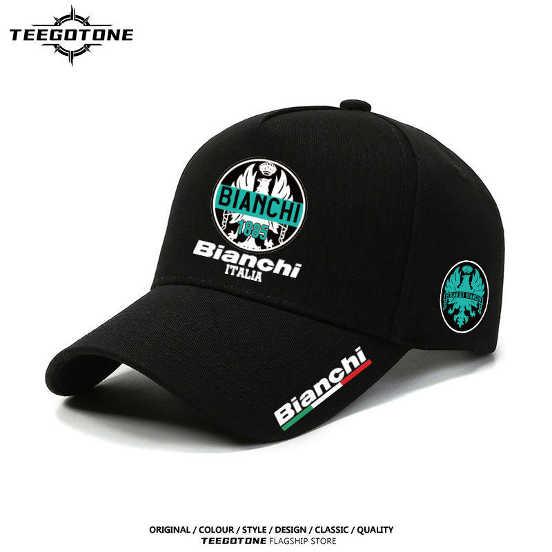 หมวกเบสบอล ขายร้อนแฟชั่น Bianchi Road Tour หมวกบังแดดสำหรับคนขี่จักรยานและกีฬากลางแจ้ง