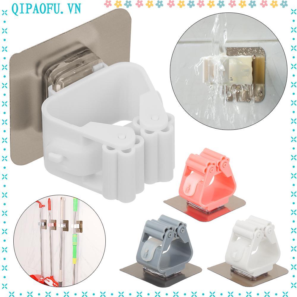 NENTEY Mop Holder Home Self Adhesive Kitchen Broom Hanger