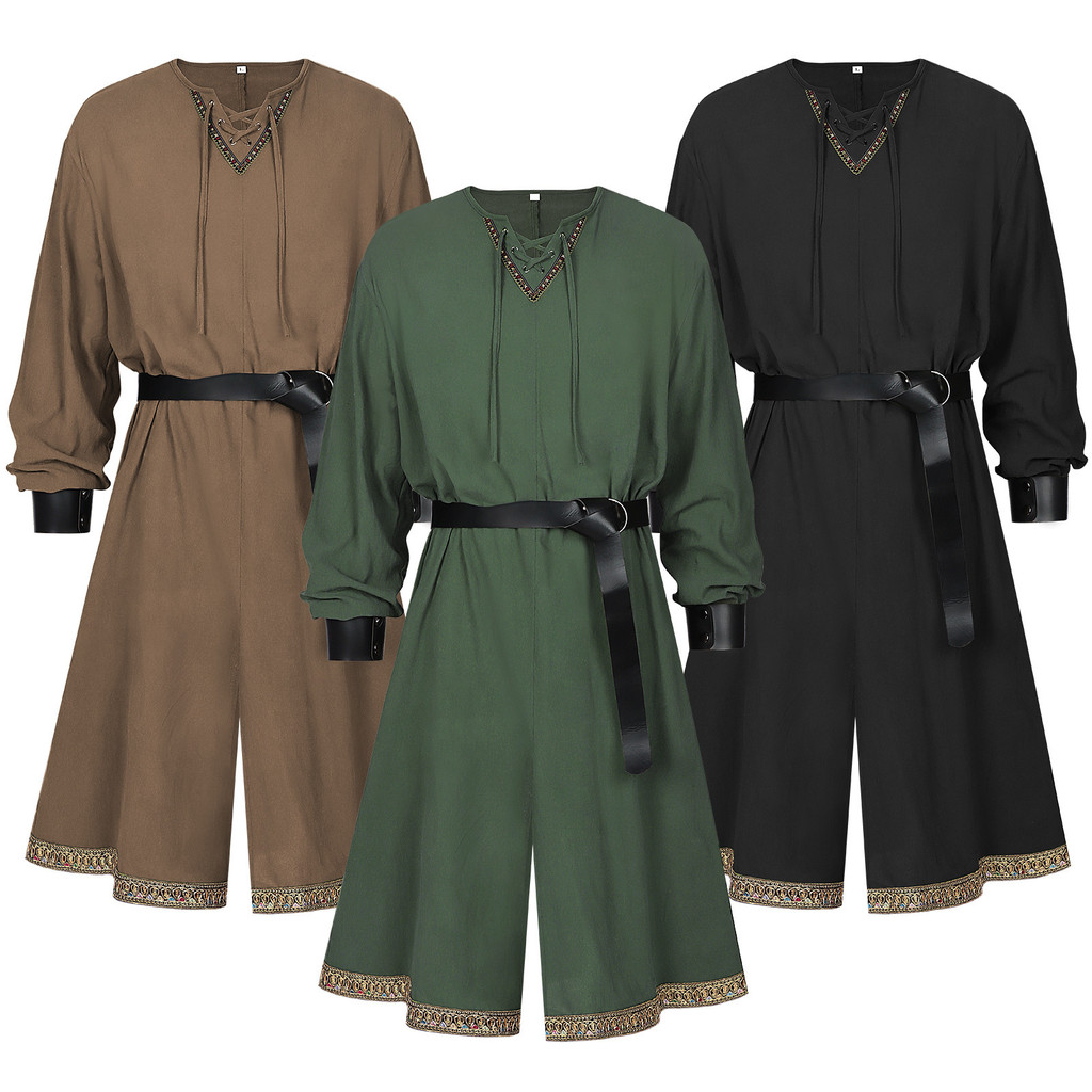 Renaissance Knights Templar เครื่องแต่งกายสำหรับการแสดงและงานเล่นโอลด์เวิลด์ M435