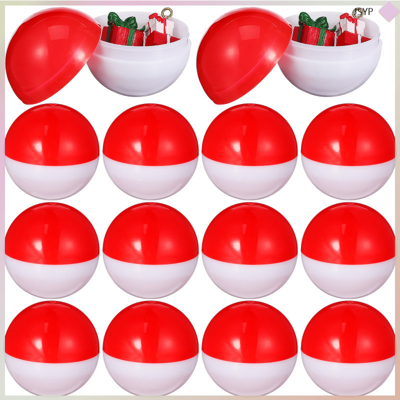 🎄🎅Toys Clear Capsules Surprise Gumball Empty Vending Machine Container junshaoyipin