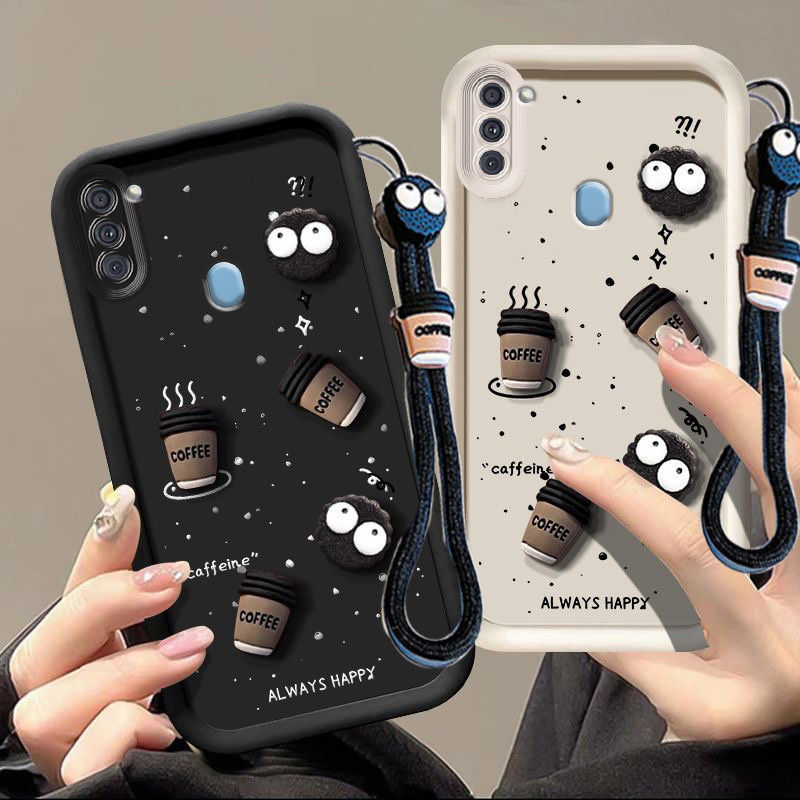 เคส samsung a11 เคส Samsung m11 เคสโทรศัพท์ถ้วยกาแฟ 3D bts