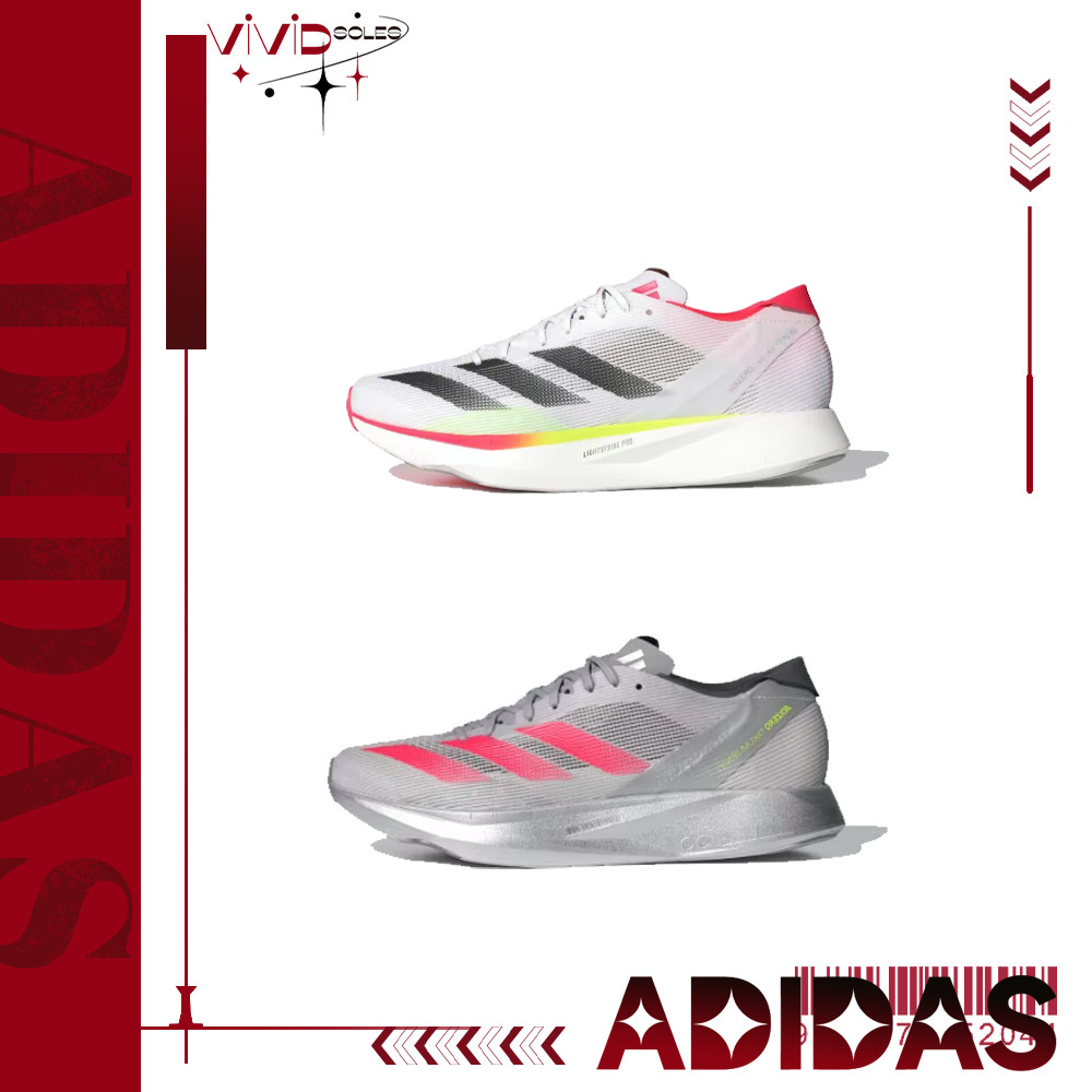 ✅ADIDAS รองเท้าวิ่ง Adizero Takumi Sen 10 White Sneaker IH5712/IG1979/IH5707/ID2793/IG8202 - แท้100%