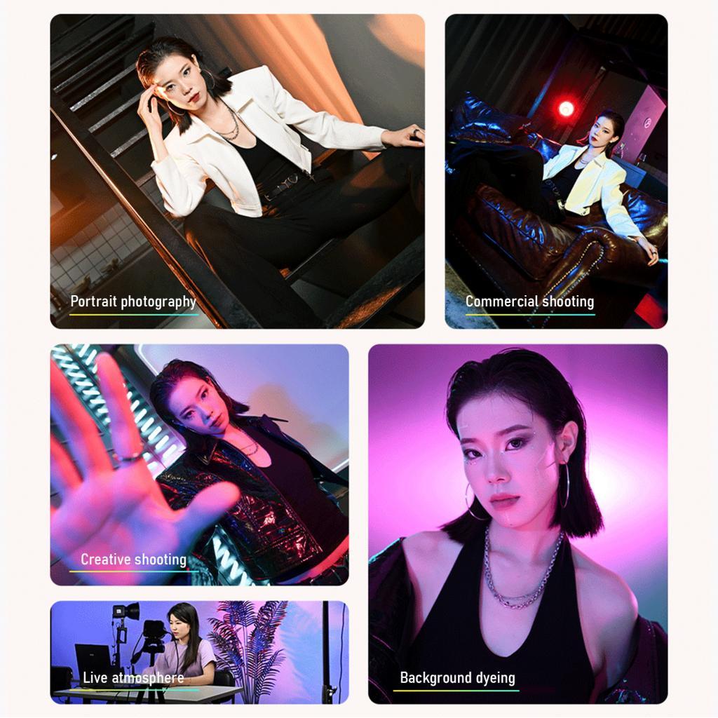 mallcenter1he-th-sip-tw YONGNUO YNLUX100RGB 120W Bi-Color Photography Light Full Color RGB Video 200