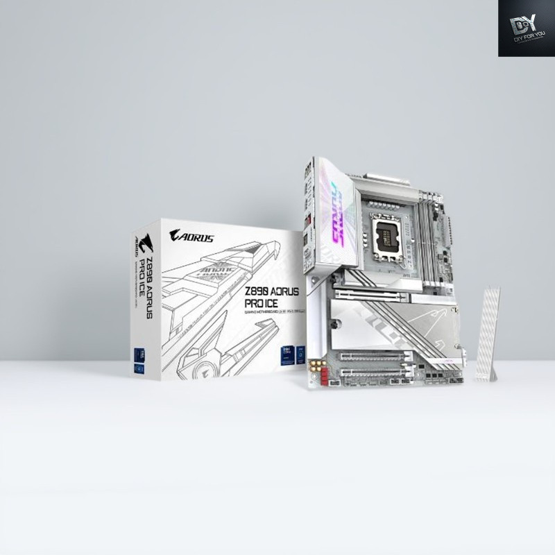 DIY FOR YOU Gigabyte Z890M AORUS ประติมากรรมเล็กเป่าหิมะ AORUS 15th Generation CPU285K/265KF Series