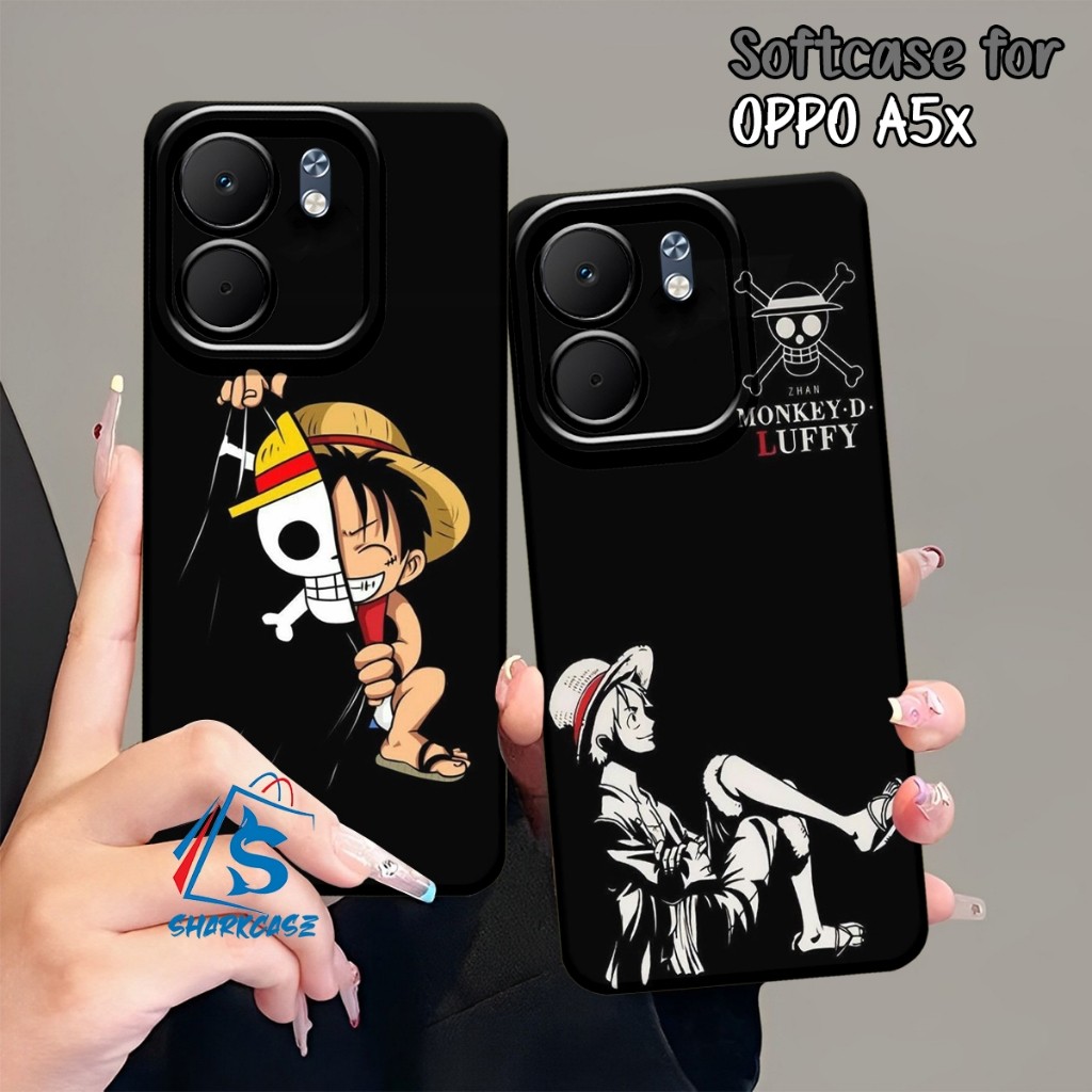 HP Oppo A5X 2025 / Oppo A5 4G / Oppo A5i PRO 4G / Oppo A5i PRO 5G Case Anime One Piece Gear Luffy Co