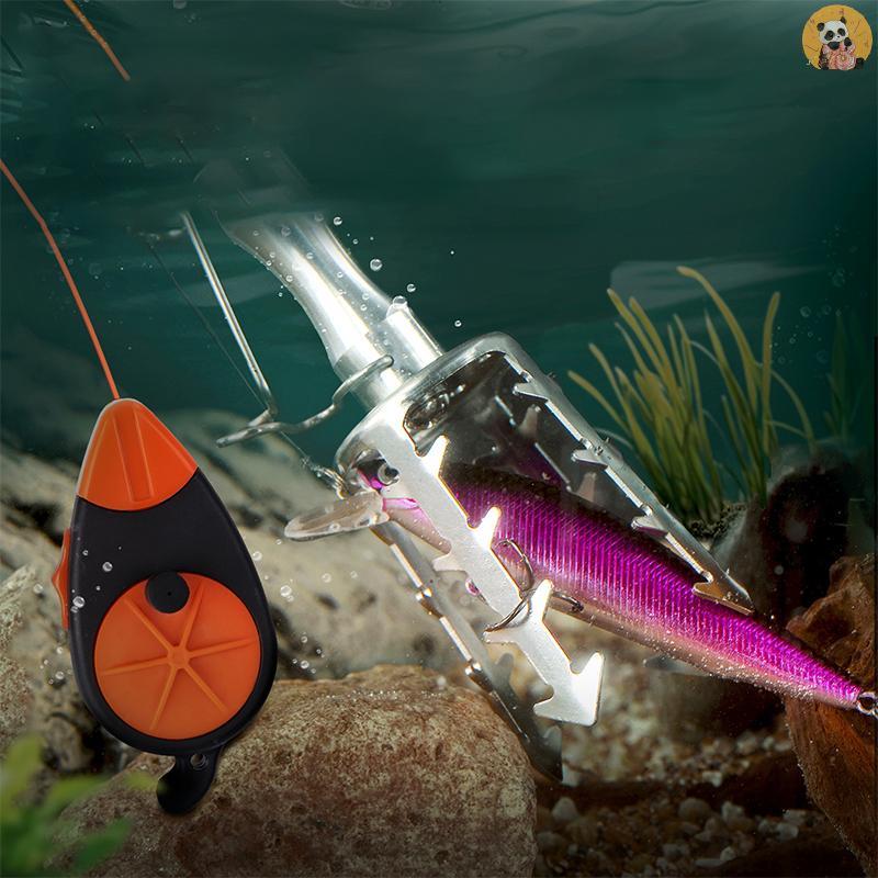 เซตล่อสเตนเลสพร้อมสายPE 60ม. กำลังดึง132ปอนด์ เครื่องมือตกปลาSeeker Gripper Lure Saver