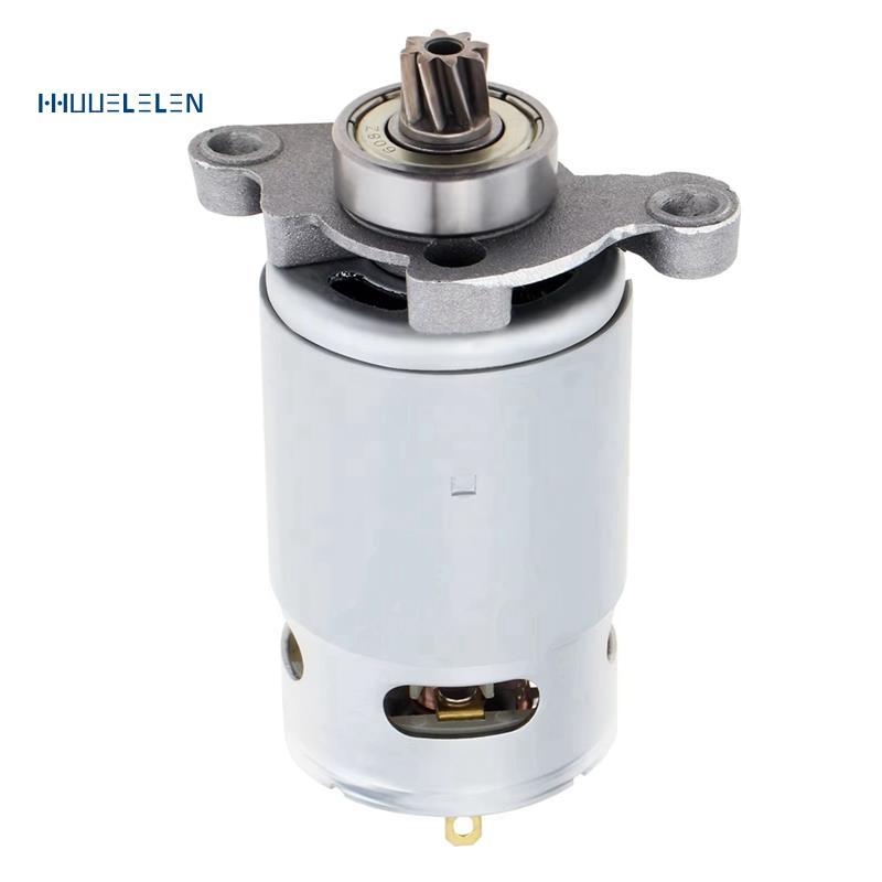 [Promote H]มอเตอร์ DC 21V RS550 สําหรับเลื่อยไฟฟ้าแบบลูกสูบ 8 ฟันกําลังสูงพร้อมเกียร์ Helical