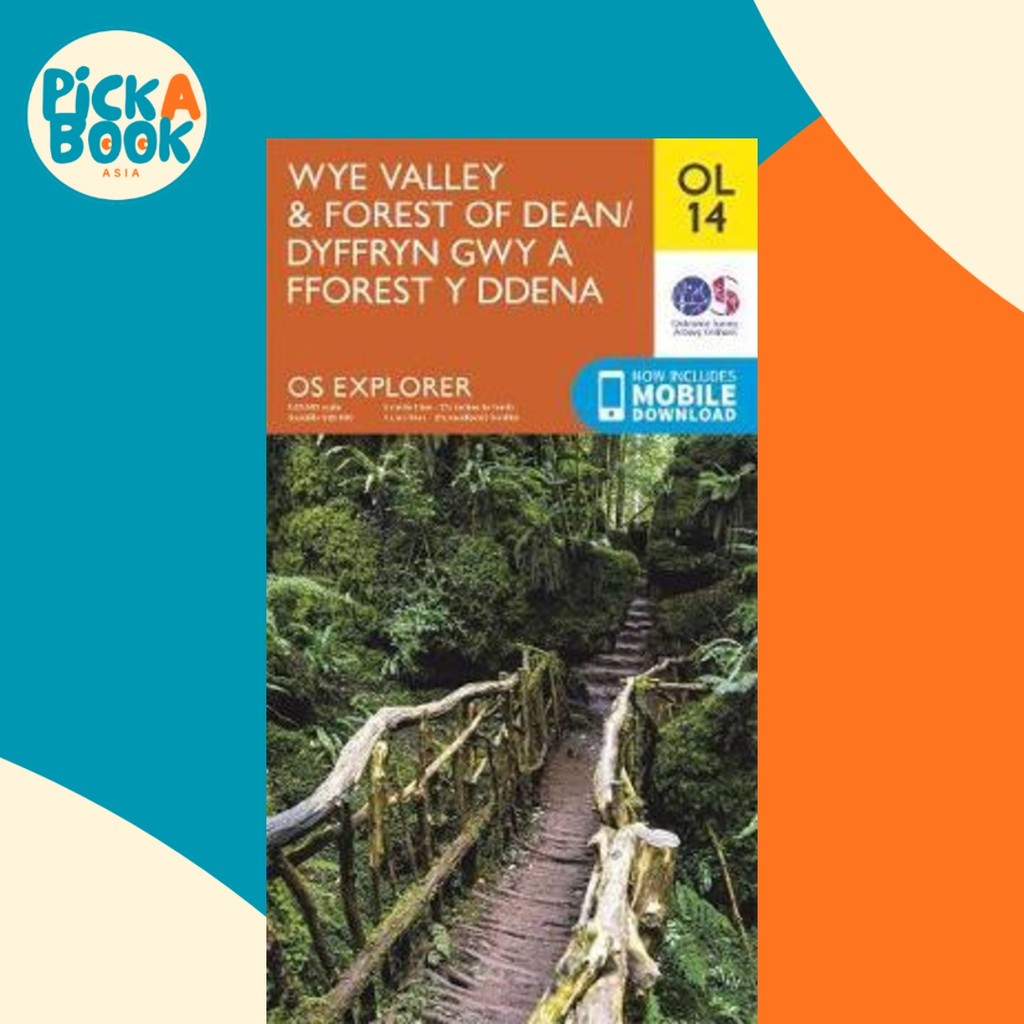 Wye Valley & Forest of Dean by (ฉบับสหราชอาณาจักรปกอ่อน)