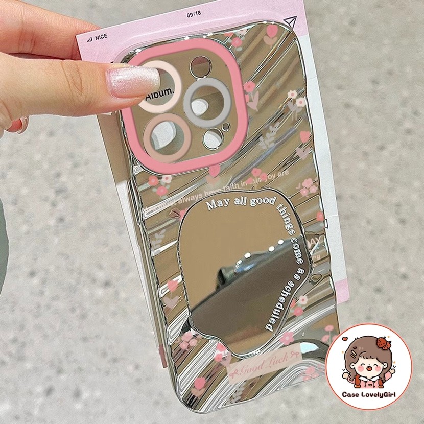 🔥ส่งจากไทย luxury Mirror เคส IPhone 17 16 15Pro Max IP11 14Pro Max XR พสัส13 12 7 8Plus X XsMax กระจ
