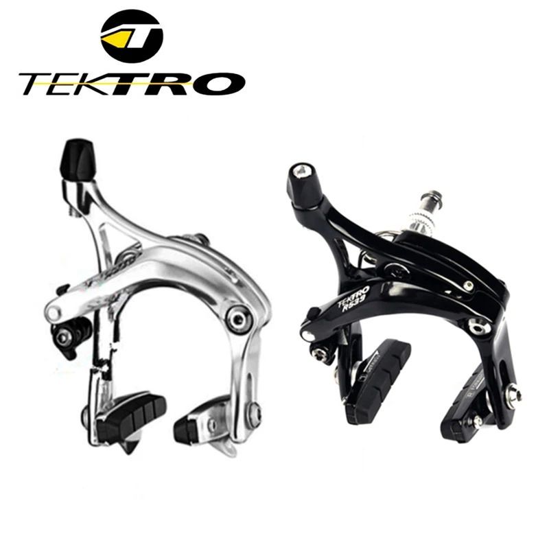 TEKTRO R539 TEKTRO จักรยานเสือหมอบ C เบรค Caliper น้ําหนักเบาแขนยาว Bra Designed Road Bike Clamp อลู