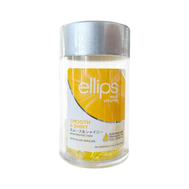 T TP [ผมตรงประกันภัยภาษี] อินโดนีเซีย Ellips Bali Capsule Hair Care Essential Oil Repair Dry Frizz P