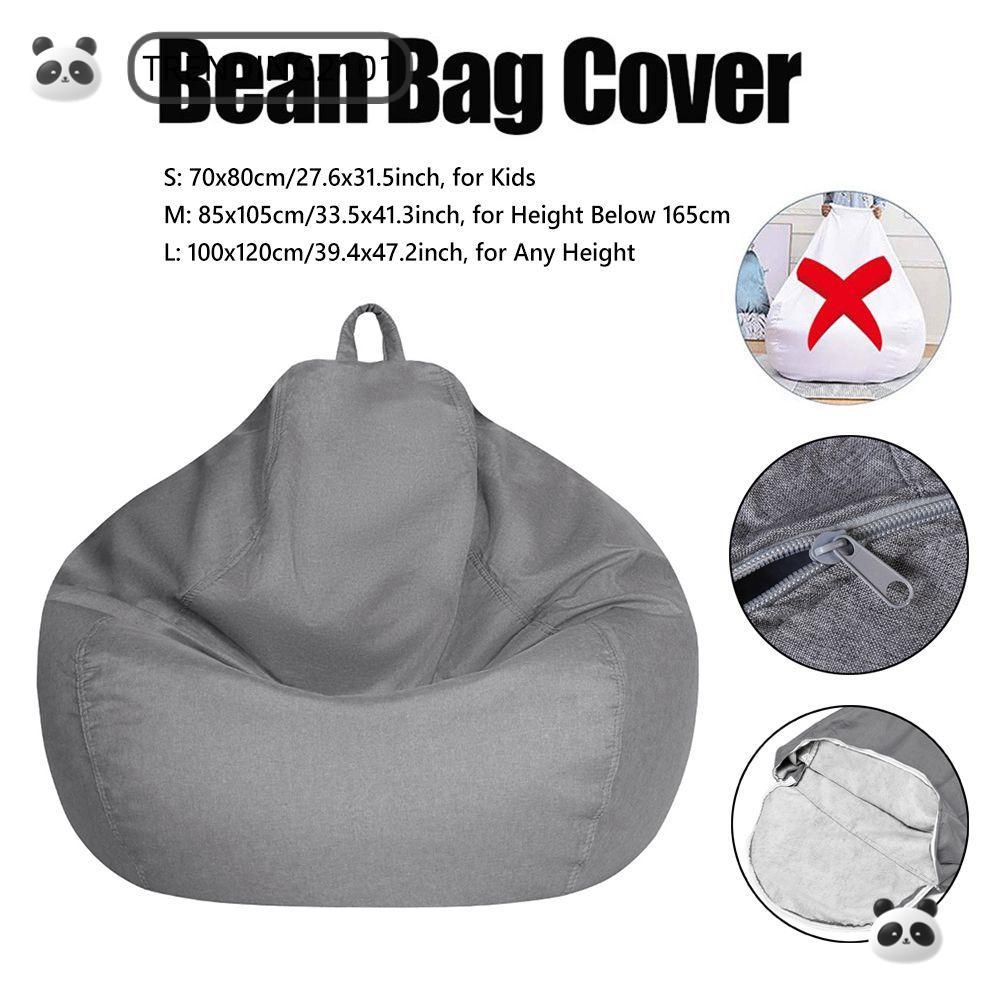 กําลังมาแรง Large Bean Bag Organizing Toys Soft Comfy Seat Home Decor Snugly Gamer Chair
