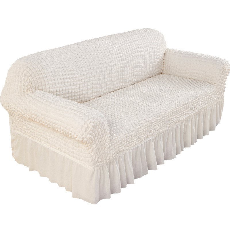 Elastic Wide Armrest 123 ขายส่ง Old-fashioned Cover โซฟาหนังโมเดิร์น Beige Combination OQ5M รวมทุกอย