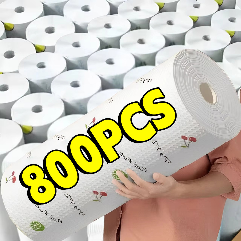 ผ้าทําความสะอาดแยกน้ําน้ํามัน | ม้วนผ้าไม่ทอแบบใช้ซ้ําได้สําหรับการทําความสะอาดอย่างรวดเร็วใช้อเนกประสงค์ที่เป็นมิตรกับสิ่งแวดล้อม