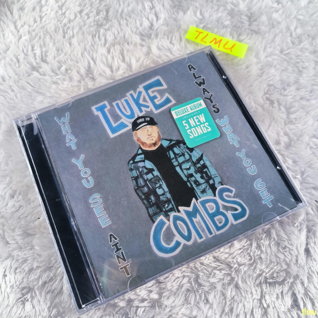 J827 Luke Combs What You See Ain T เสมอสิ่งที่คุณได้อัลบั้ม 2CD Deluxe Edition 2020 C0103
