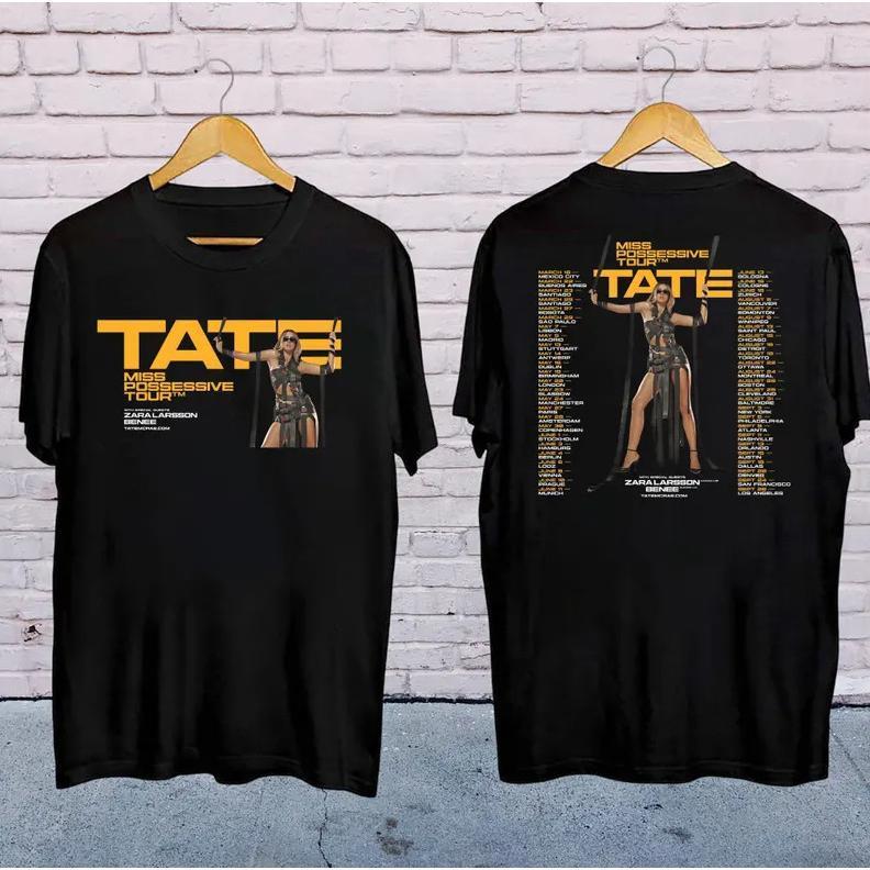 ทีเชิ้ตทัวร์ Tate McRae Miss Possessive, คอนเสิร์ต Tate McRae, Tate McRae