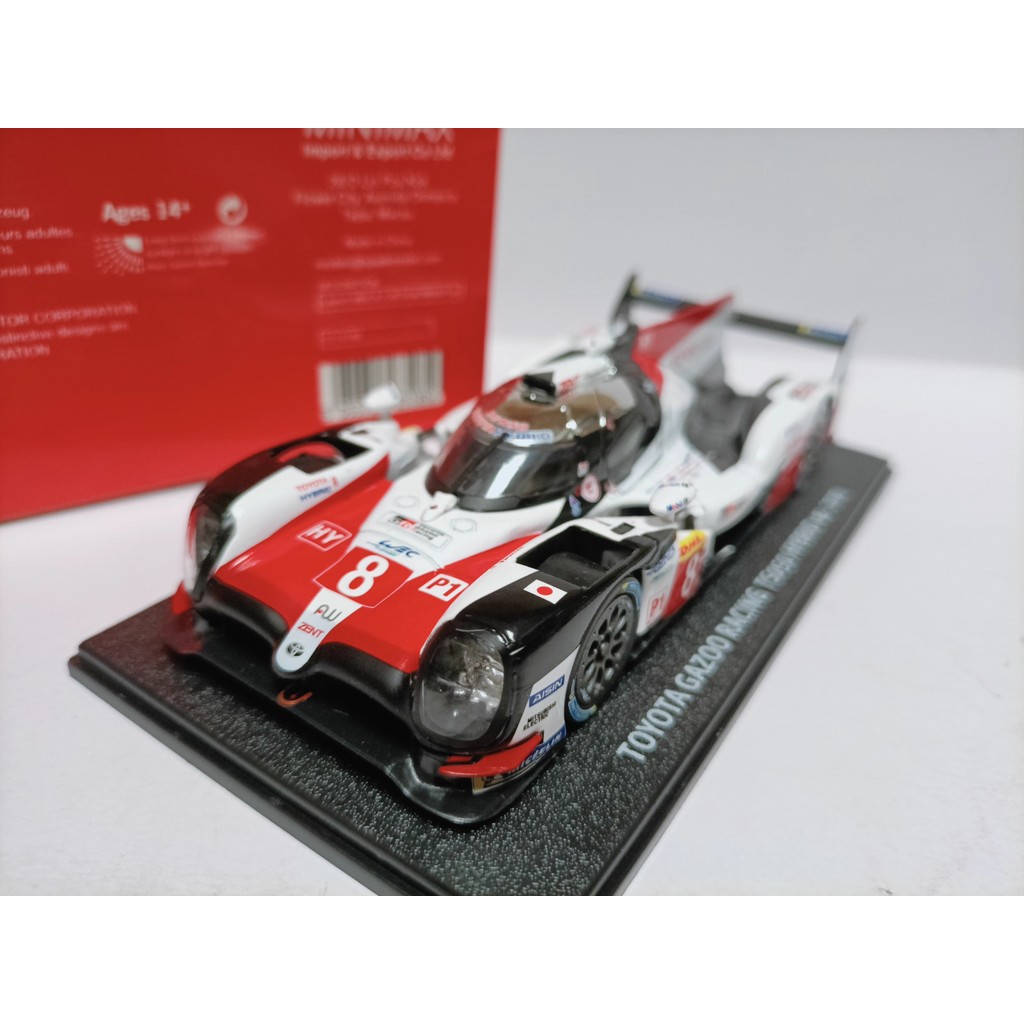 Spark 1 43 . Kaleikon Game Car模型Toyota GUZO TS050 Hybrid LM 2018Mango