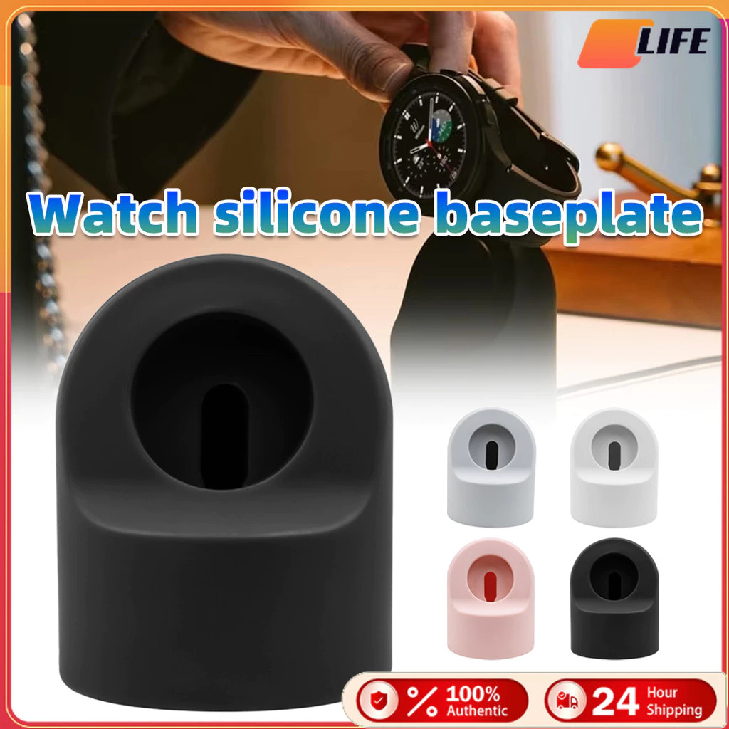 "เก็บปลายทาง!แท่นชาจ watch สำหรับนาฬิกา Series IWATCH/1/2/3 แท่นวางซิลิโคนแบบตั้งโต๊ะ "