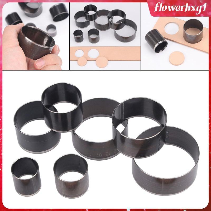 ตอกวงกลมสำหรับหนัง ขนาด 20-50 มม. เครื่องมือทำลายงานหนัง DIY เพื่อกระเป๋าและเข็มขัด