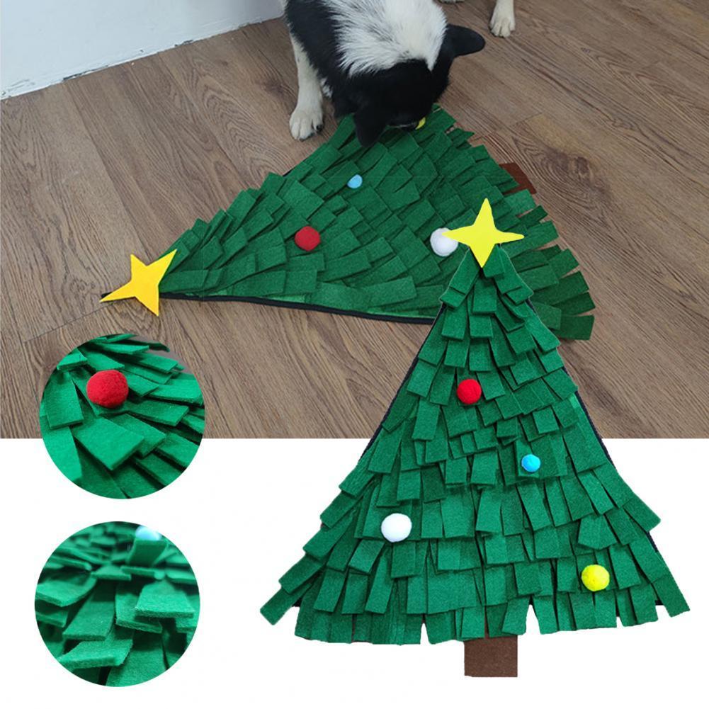 Pet Sniffing Anti-choke ชามอาหารช้า Dog Sniffing Pad Olfactory Training ผ้าห่ม