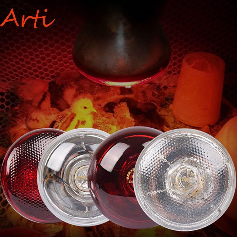 ARTI ความร้อนหลอดไฟความร้อนการเก็บรักษาสําหรับสัตว์ปีก,สัตว์เลี้ยง Brood การประยุกต์ใช้กว้างหนา 100/150/200/250W 1 pcs สัตว์เลี้ยง Brooder โคมไฟ