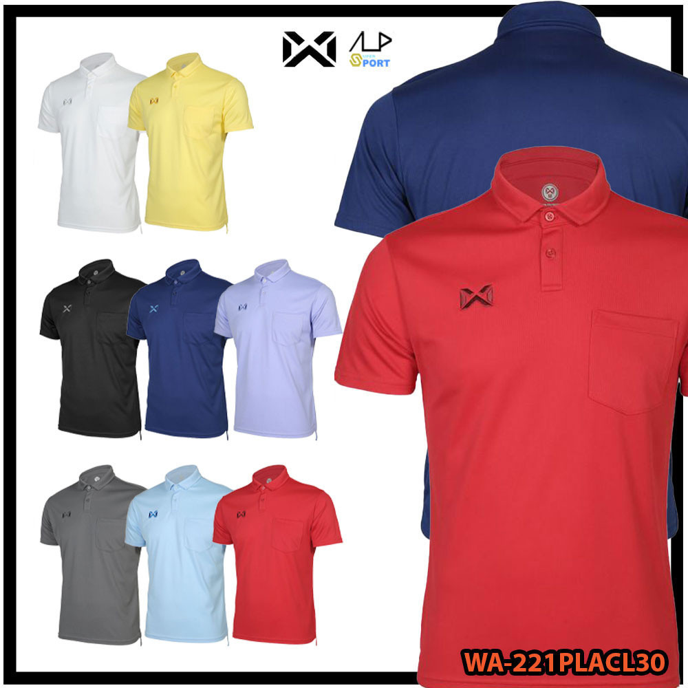 เสื้อโปโล Warrix รุ่น PIQUE PLUS ของแท้