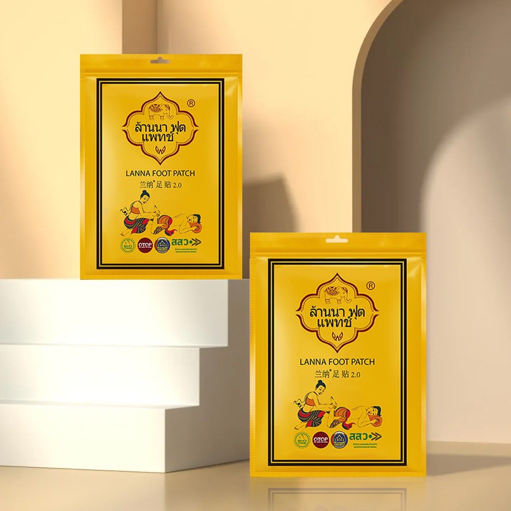 Preferred Boutique #[ Brand Fang Shipment] Thailand Watsons LANNA Foot Patch Ginger Bamboo Vinegar M