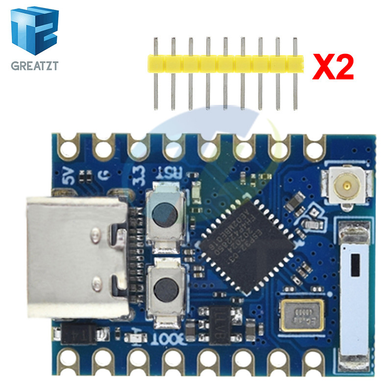 GREATZT ESP32-C3 Pro Mini Development Board WiFi บลูทูธขนาดเล็กพิเศษขนาด ESP8266 ESP32 C3 ESP 32 สํา