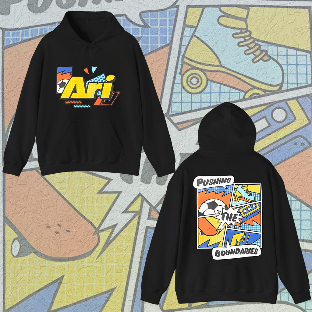 เสื้อฮู้ด Ari Football Jersey ฮู้ดแขนยาว Cotton Fashion ฮู้ด Graphic Ari Hoodie Tops M-3XL