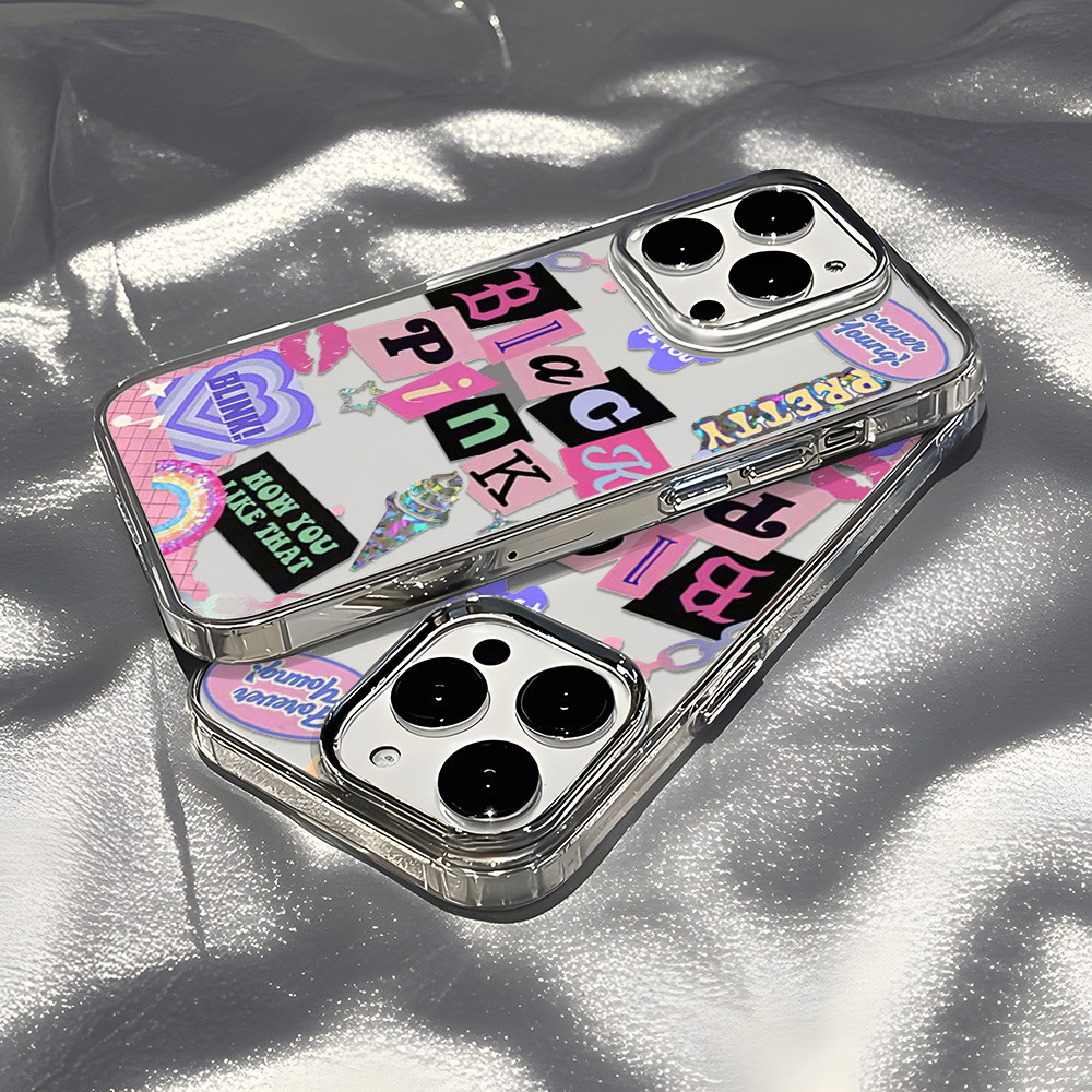 INS สำหรับ Oppo A3X A3 A5 Pro 4G 5G A60 A40 A56 A55 A54 A53 A16 A18 A57 A38 A79 เคสโทรศัพท์มือถือลายการ์ตูนใสกันกระแทก - รูปที่ 3