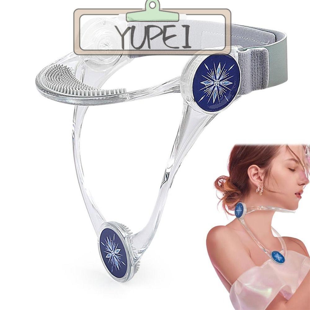YUPEI Correctorท่าทาง, TPU พับเด็กรุ่นรั้งคอ,แบบพกพาคอแก้ไขปรับกระดูกสันหลังส่วนคอบรรเทาคอสํานักงานแ