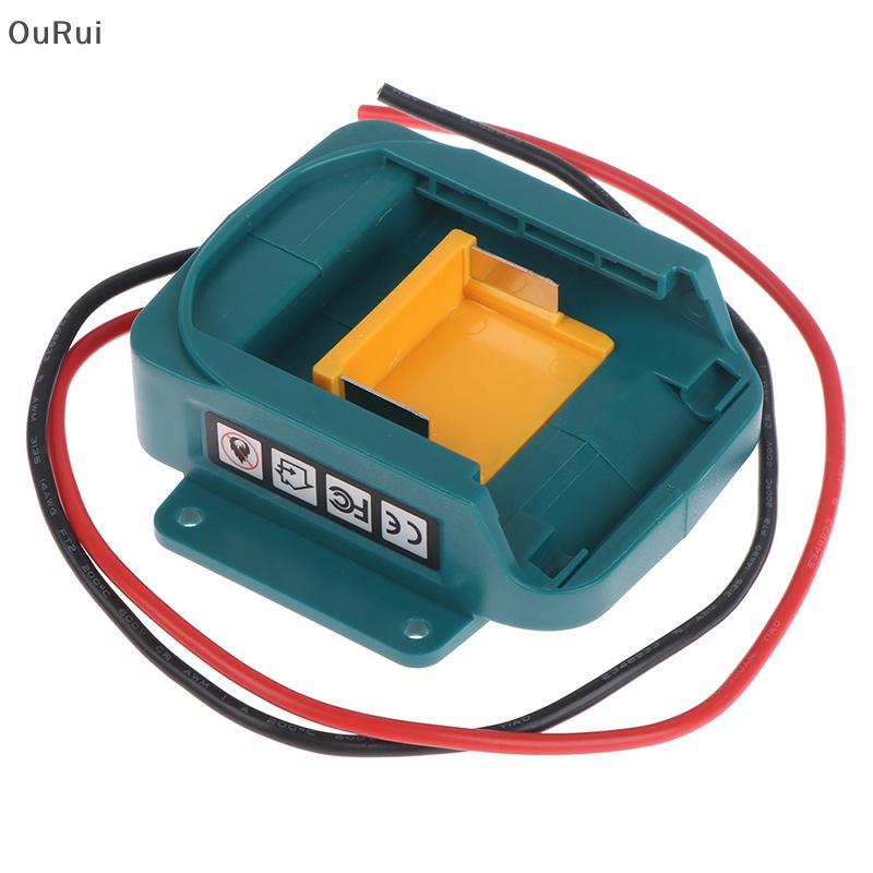 {B&C Aug} ตัวแปลงอะแดปเตอร์แบตเตอรี่สําหรับ Makita 18V Li-Ion Battery Power Battery Converter BL1860
