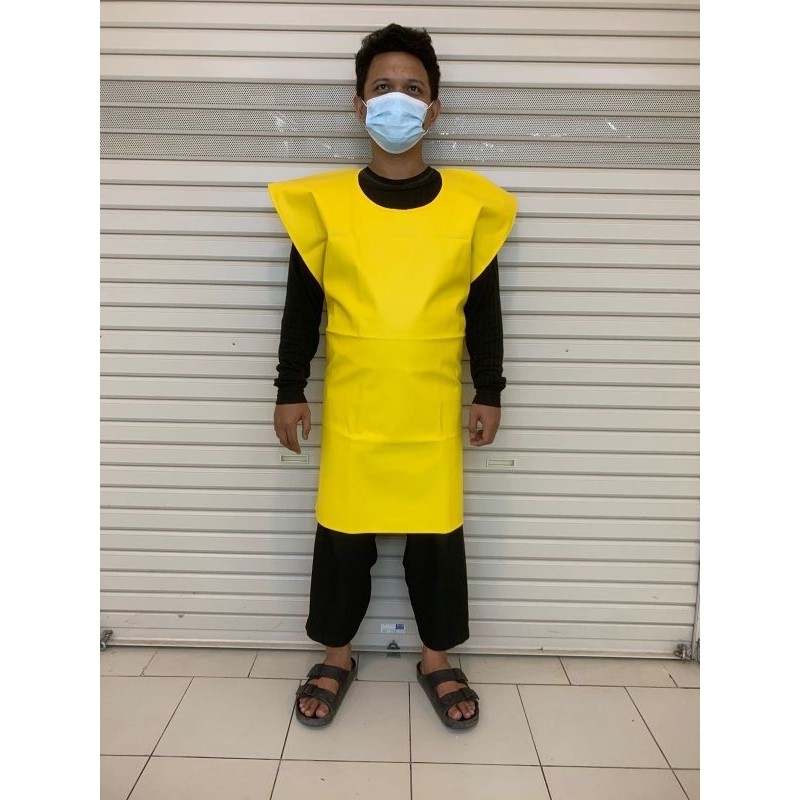 AIGEN ผ้ากันเปื้อน PVC 2 ด้านผ้ากันเปื้อน Poncho รุ่นการเกษตร Sprayer 100x100x64 ซม.กันน้ําอุตสาหกรร