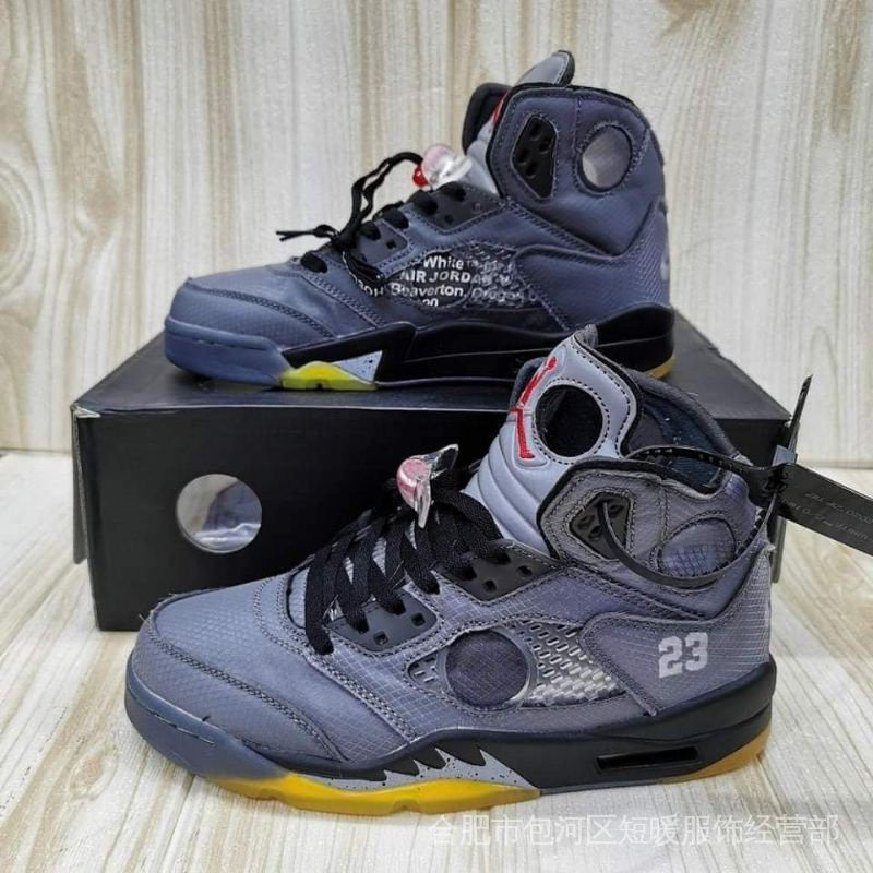 AIR JORDAN 5 OFF-WHITE (คุณภาพสูง) XSGX