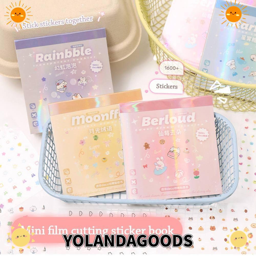 YOLANDAGOODS1 24 ชิ้น/เซ็ตถ้วยสติกเกอร์,มัลติฟังก์ชั่Selfกาวเล็บสติกเกอร์,สวนนุ่มนูนNo-Repeatเล็บDecalsสําหรับตกแต่งเล็บ