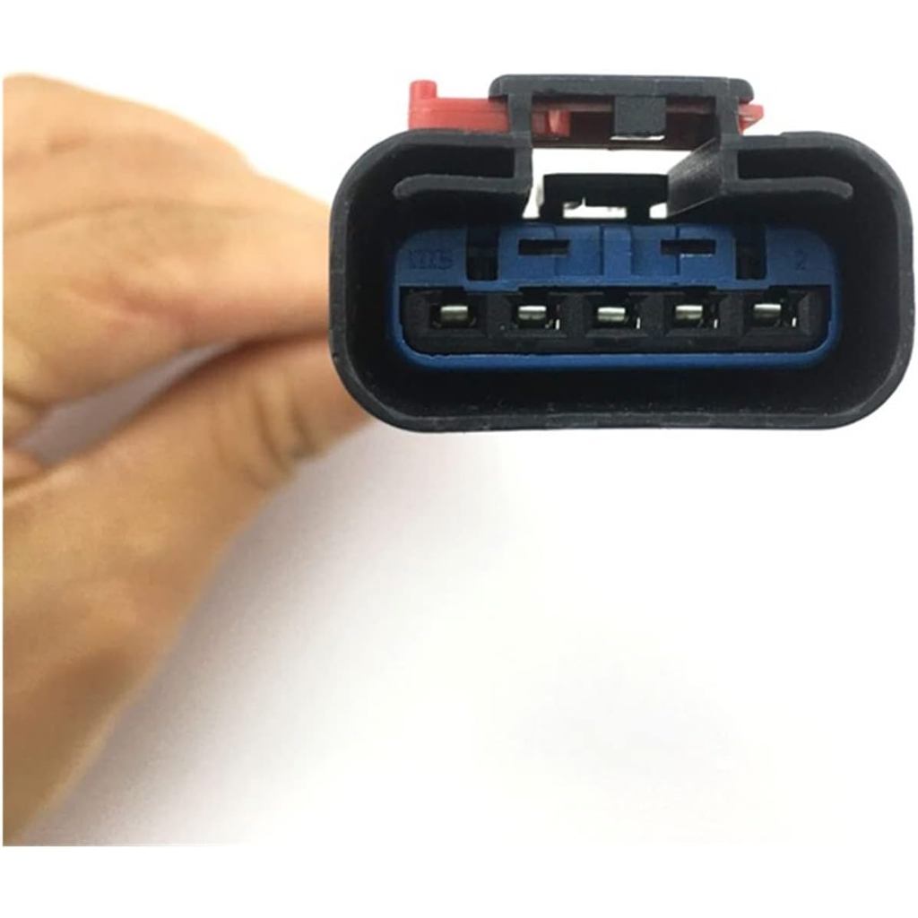 5 Pin ไฟฟ้าอัตโนมัติ ISF3.8EGR ปลั๊กวาล์วซ็อกเก็ต EGR สายไฟ Foton Aoling Omark พร้อมสายเคเบิลเข้ากัน