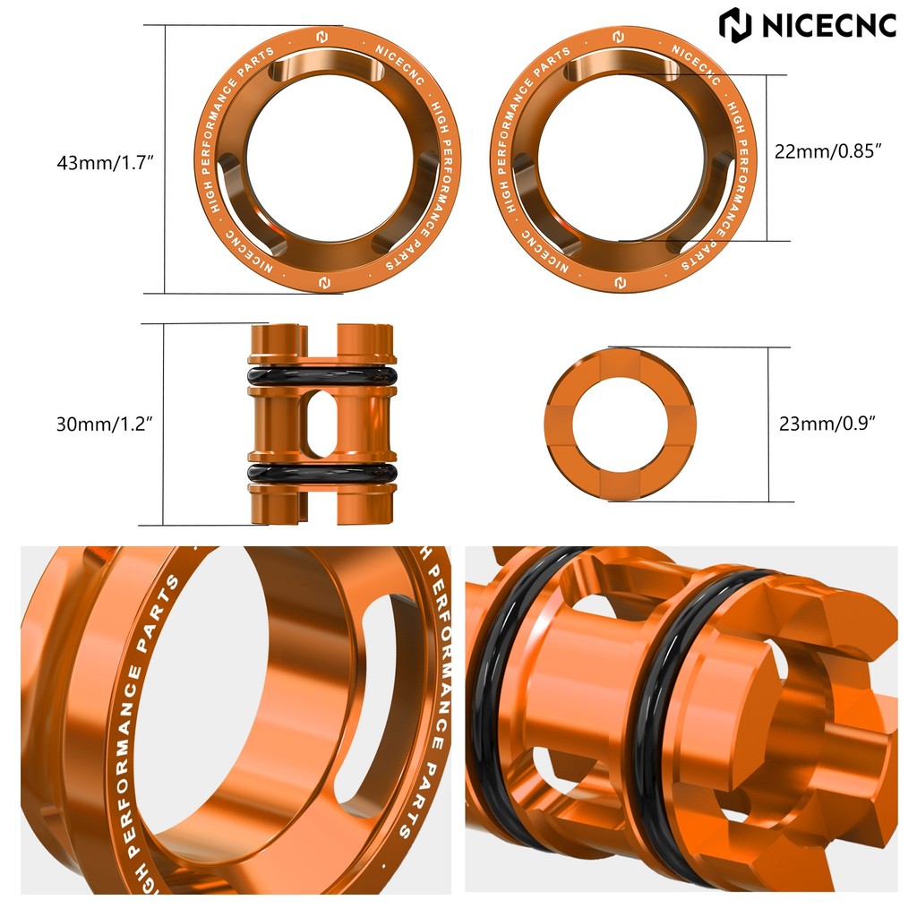 NC  สําหรับ 2023 KTM EXC 300 250 EXCF TPI 450 350 Husqvarna TE 300 TE 250 GasGas EC 300 250 WP XPlor