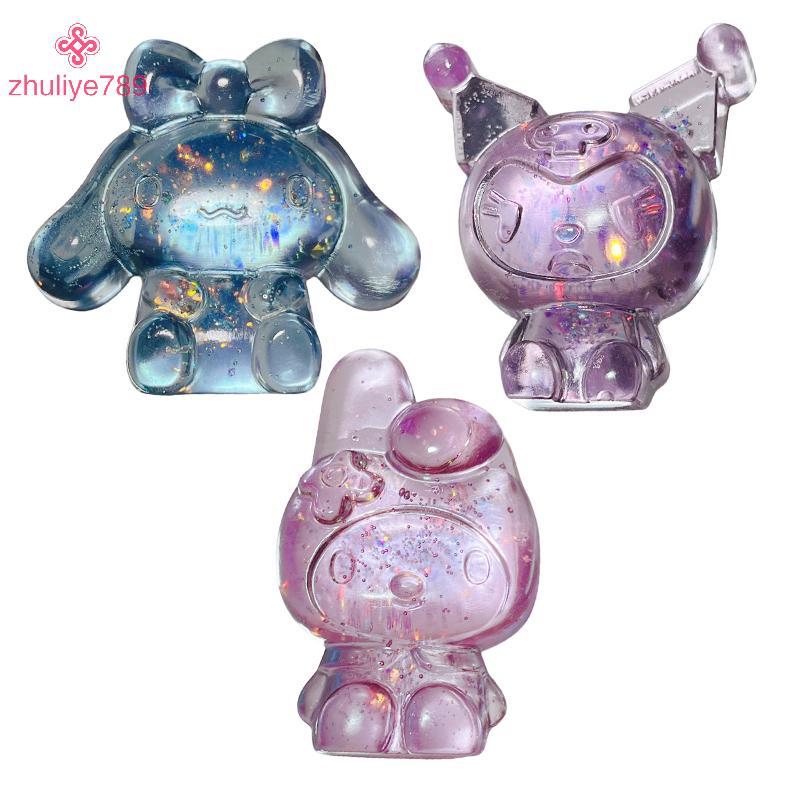 <zhuliye789>Sanrio Kuromi My Melody Cinnamoroll Squieezy ของเล่นการ์ตูนช้า Rebound Dpression ของเล่น