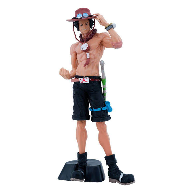 ONE PIECE Set Ace Boxed Figure ONE PIECE Doll 114th Generation Ace ตกแต่งรุ่น