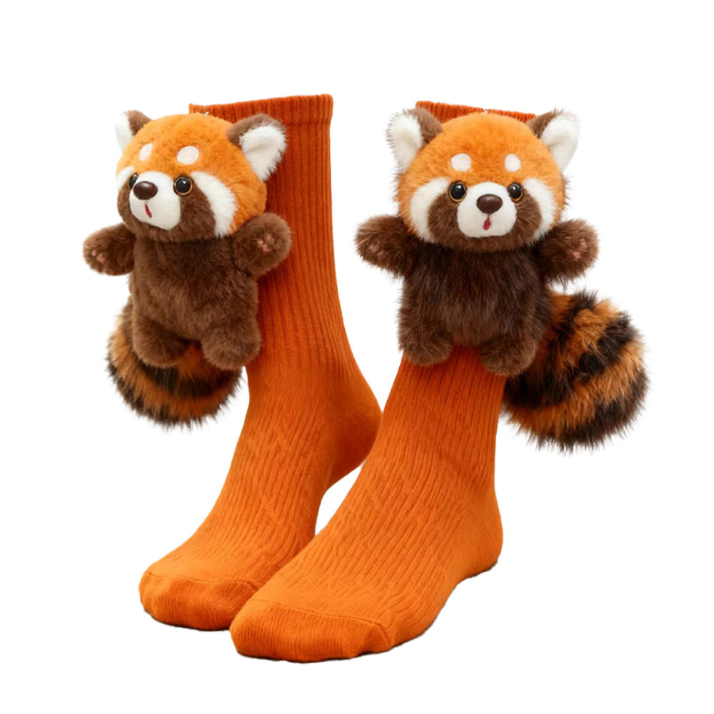New Animal Socks Plush 3D Knitted Animal Socks Christmas Gifts